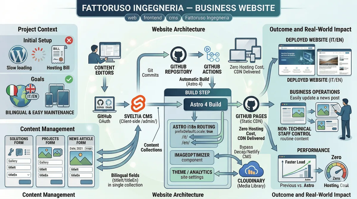 Fattoruso Ingegneria — Business Website